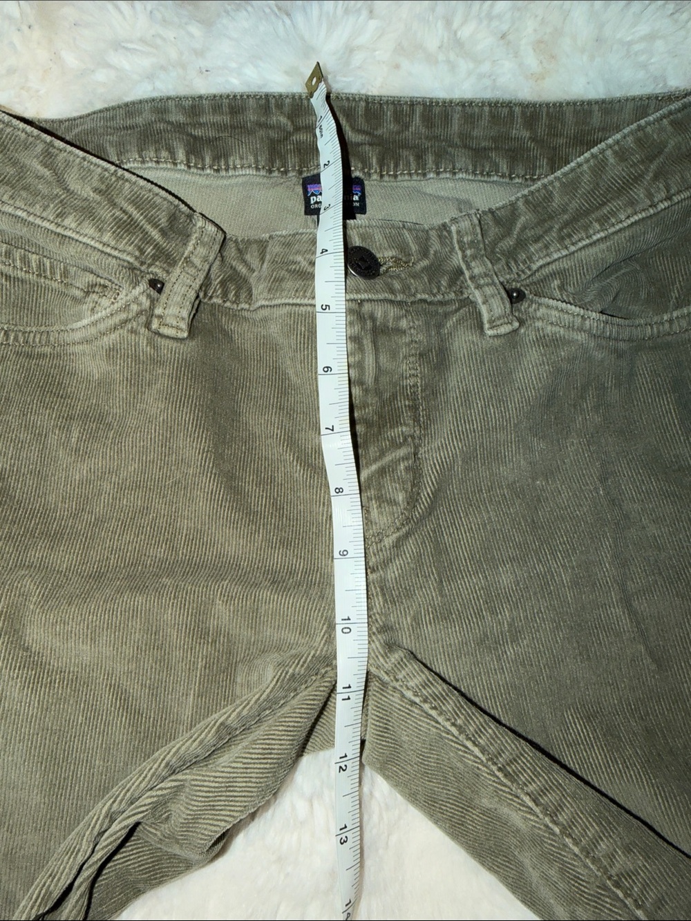 Patagonia Olive Skinny Corduroy Jeans - Picture 6 of 7